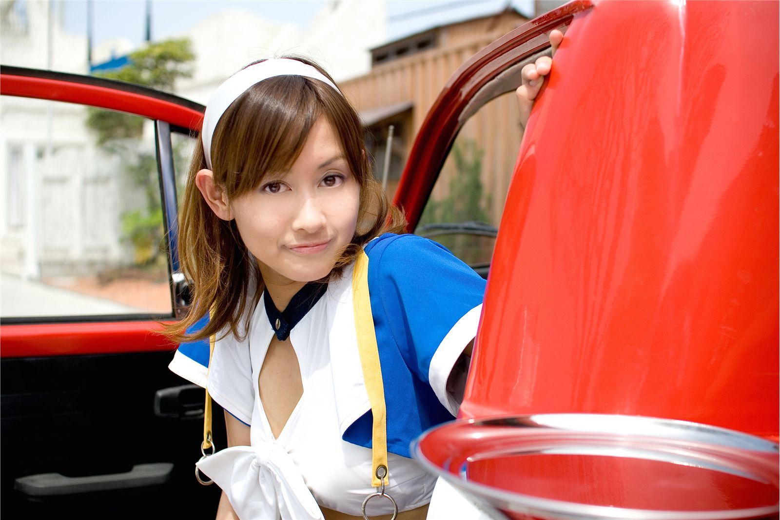 [Cosplay] 蓝色制服诱惑 Welcome to Pia Carrot